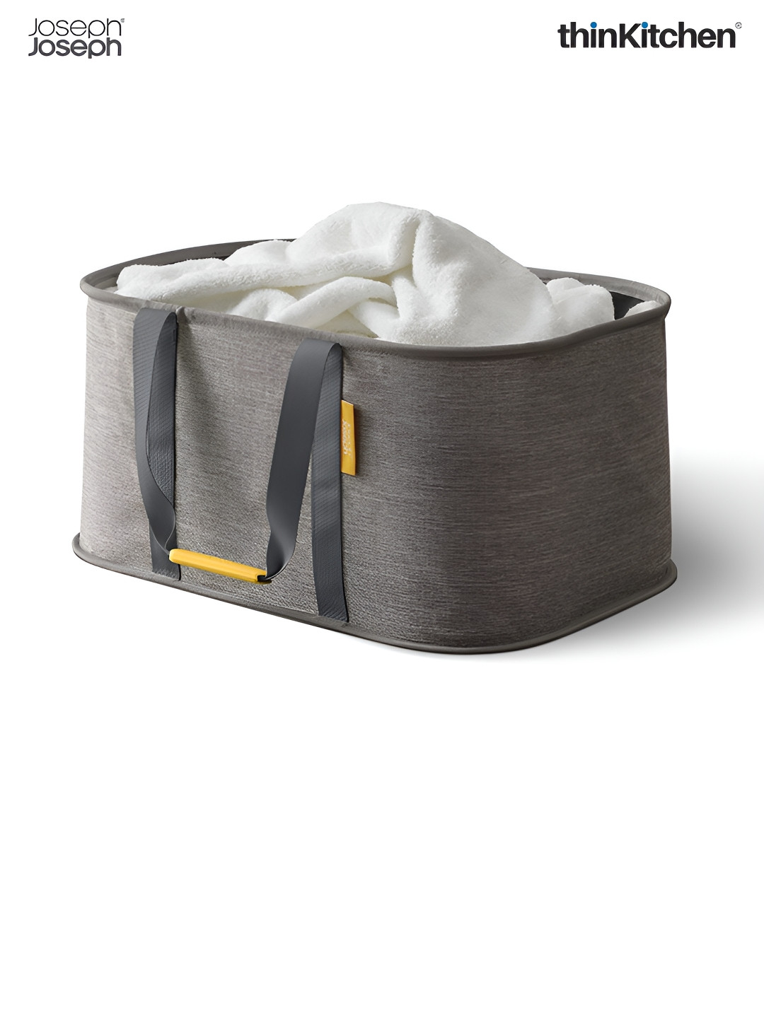 Joseph Joseph Grey Foldable Laundry Bag 35 L