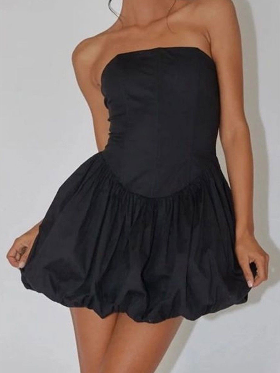 Street Style Store Off-Shoulder Fit & Flare Mini Dress