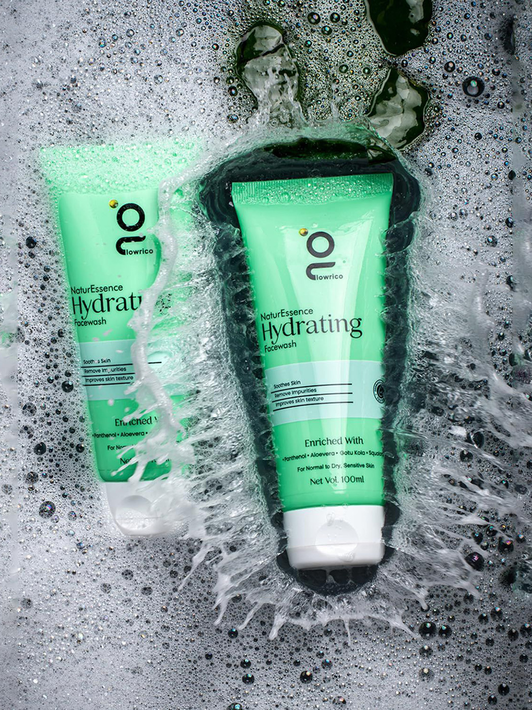 Glowrico NaturEssense Hydrating Facewash With Aloevera - 100 ml