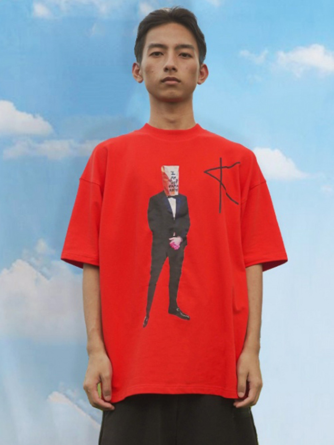 KNN Calcutta Unisex Graphic Printed Round Neck Cotton Oversized T-shirt