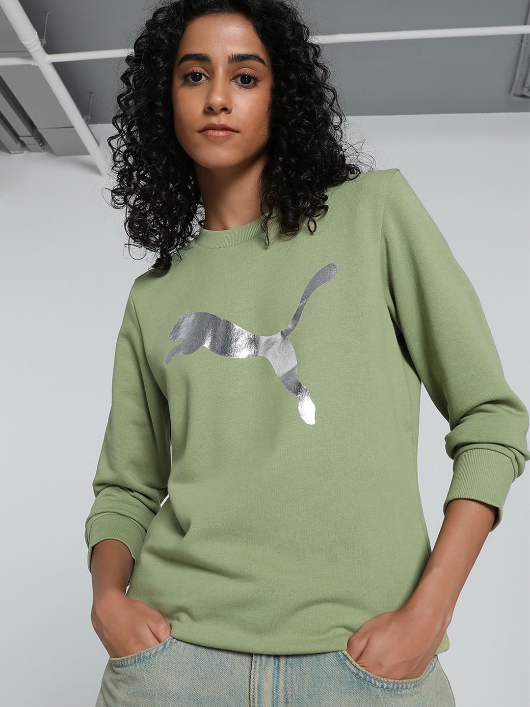 Puma Logo Women Sweatshirt