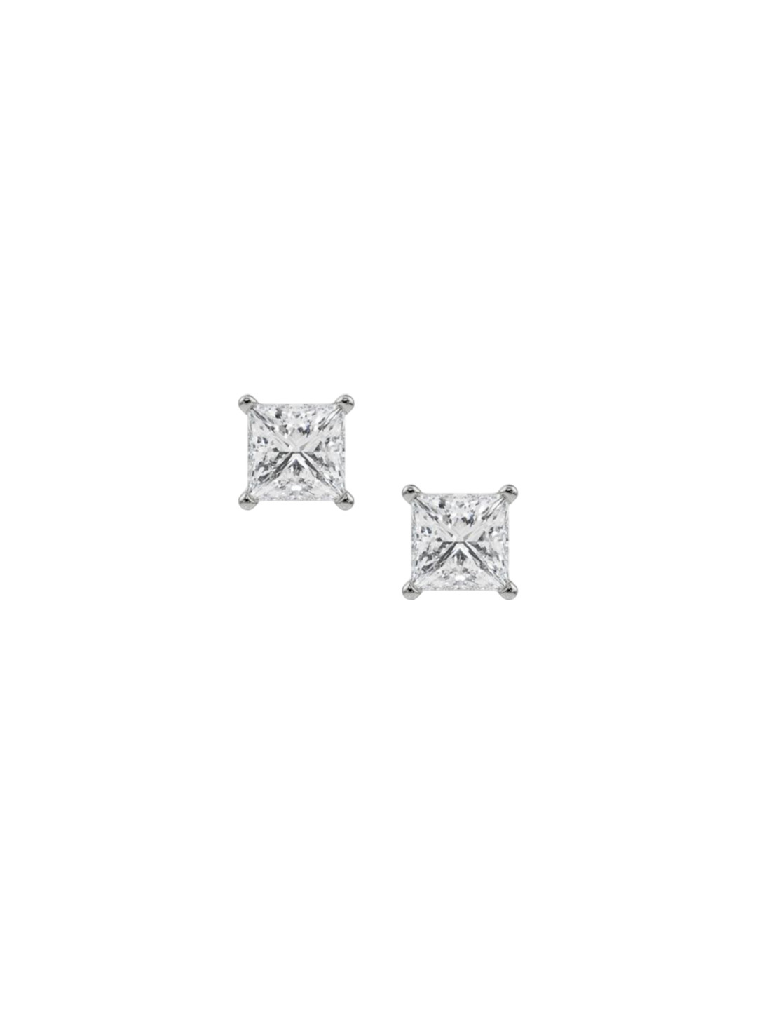 Emori 0.5 CT Timeless Princess Solitaire Lab Diamond in 14KT Gold Earring