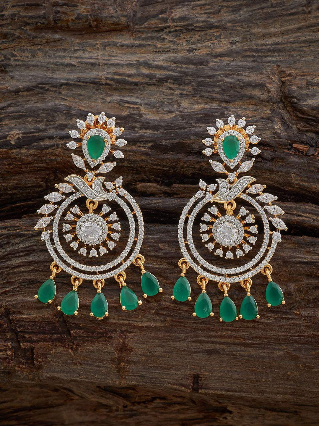 Kushal's Fashion Jewellery Embellished Bridal Rose Gold-Plated Jewellery Set