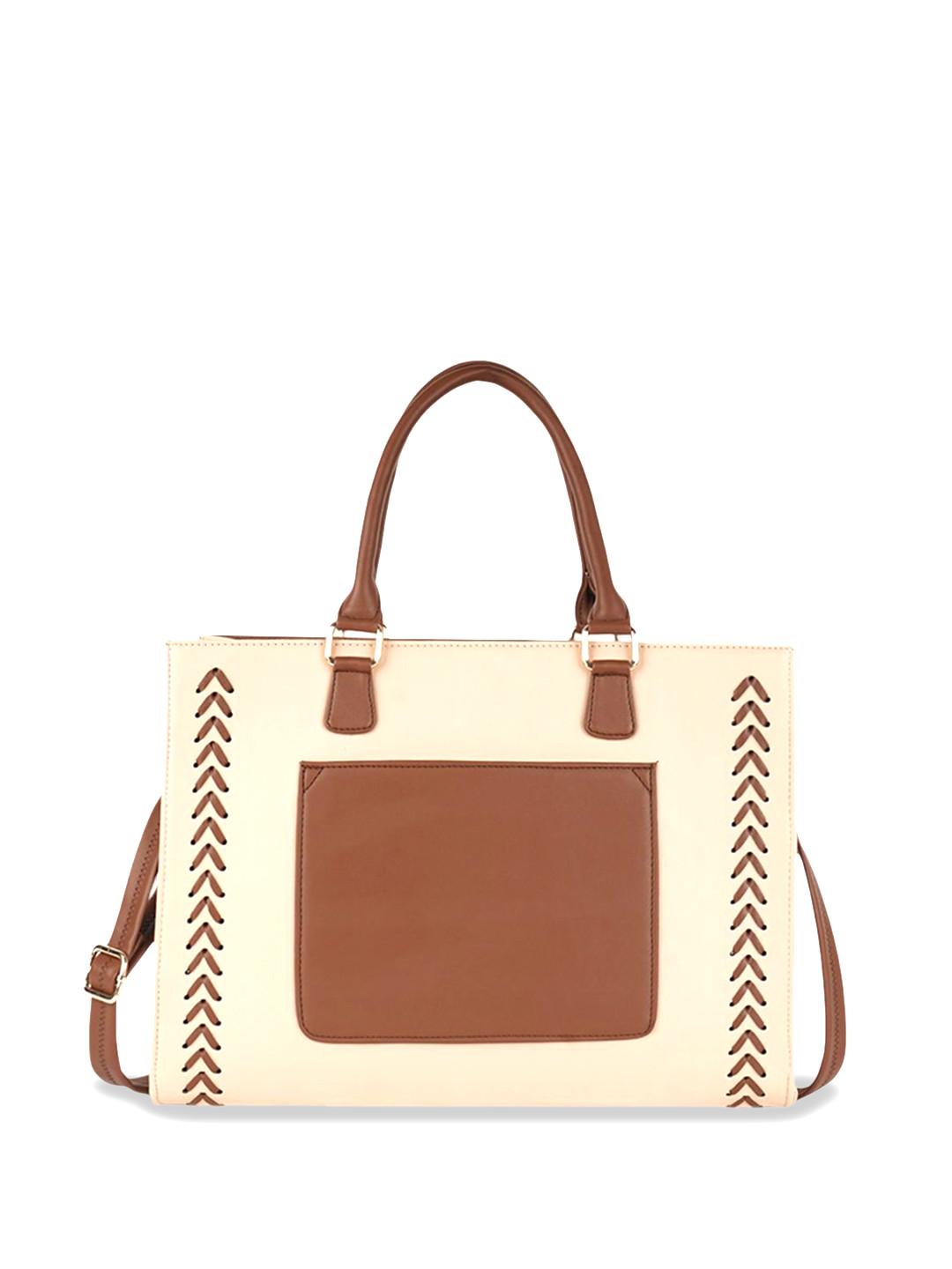 ROMOFY Tote Bag with Cut Work