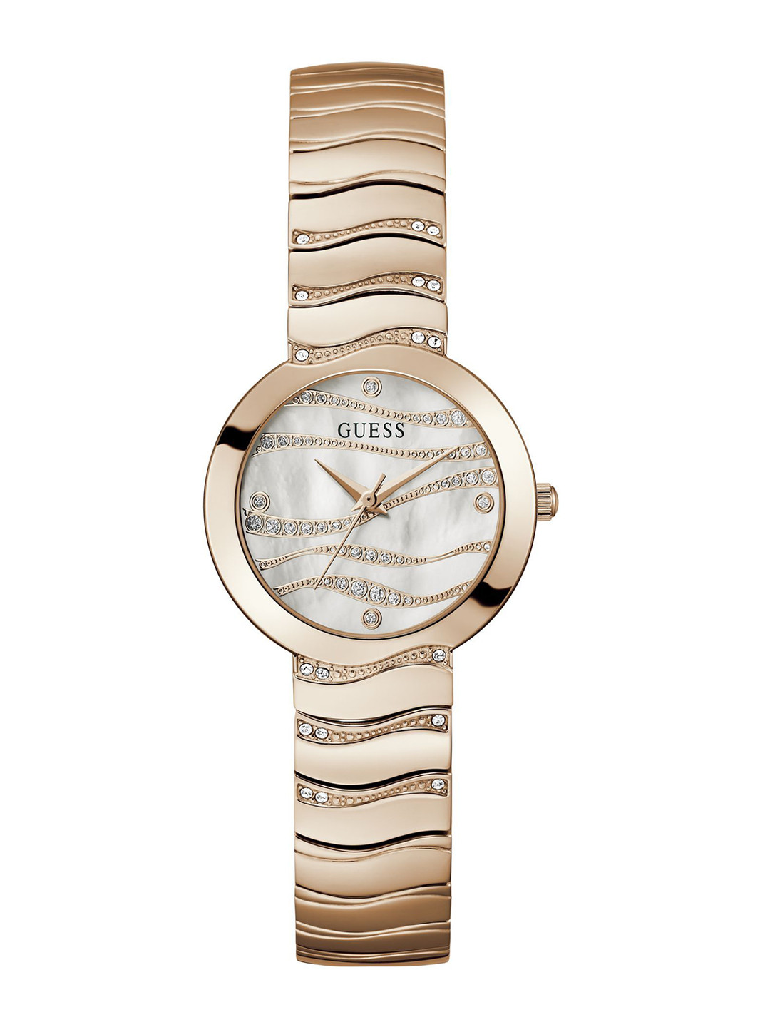 GUESS Men Dial & Bracelet Style Straps Analogue Watch GW0894G2