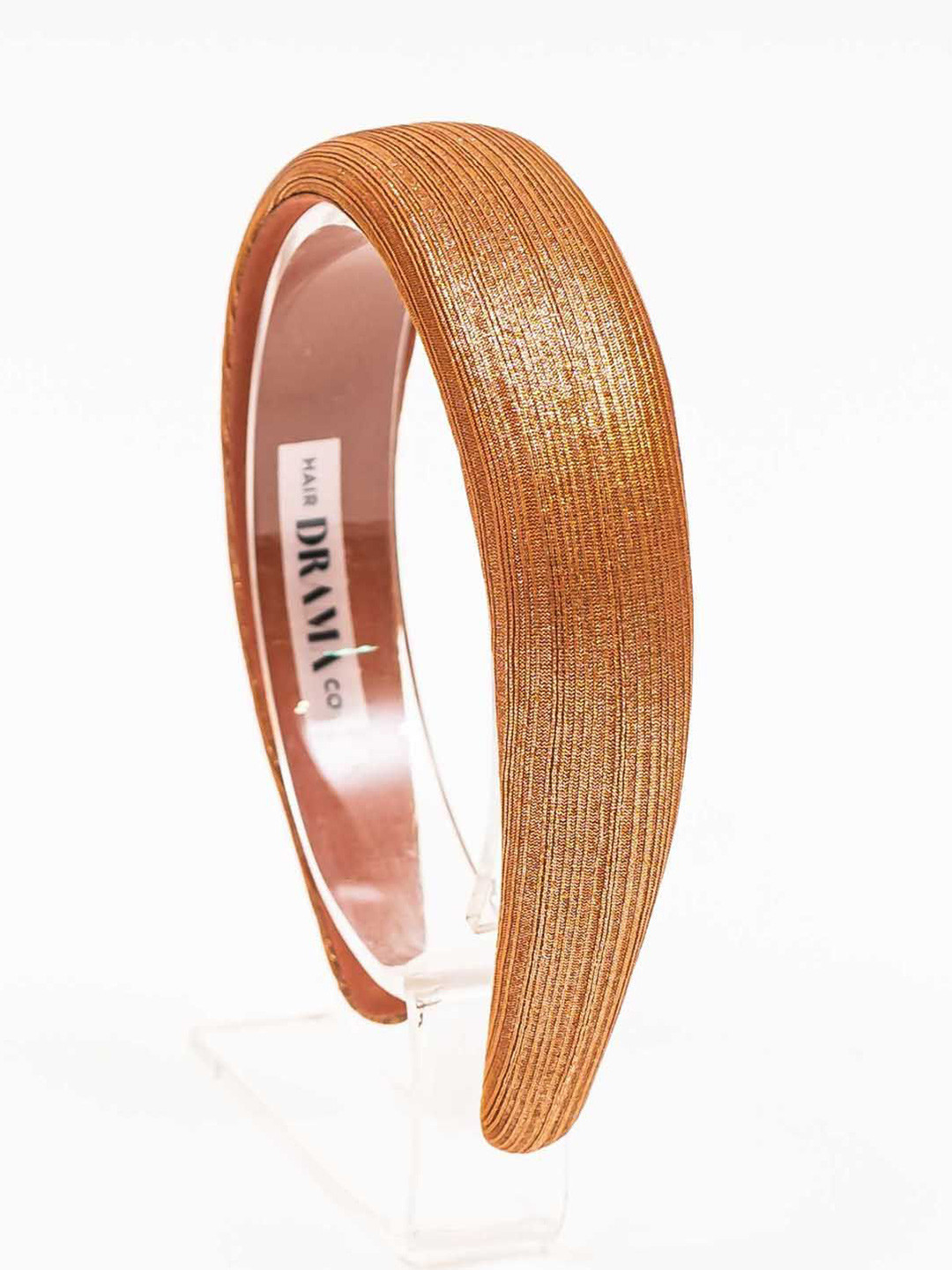 HAIR DRAMA CO. Women Sparkling Shimmer Metallic Broad Hairband