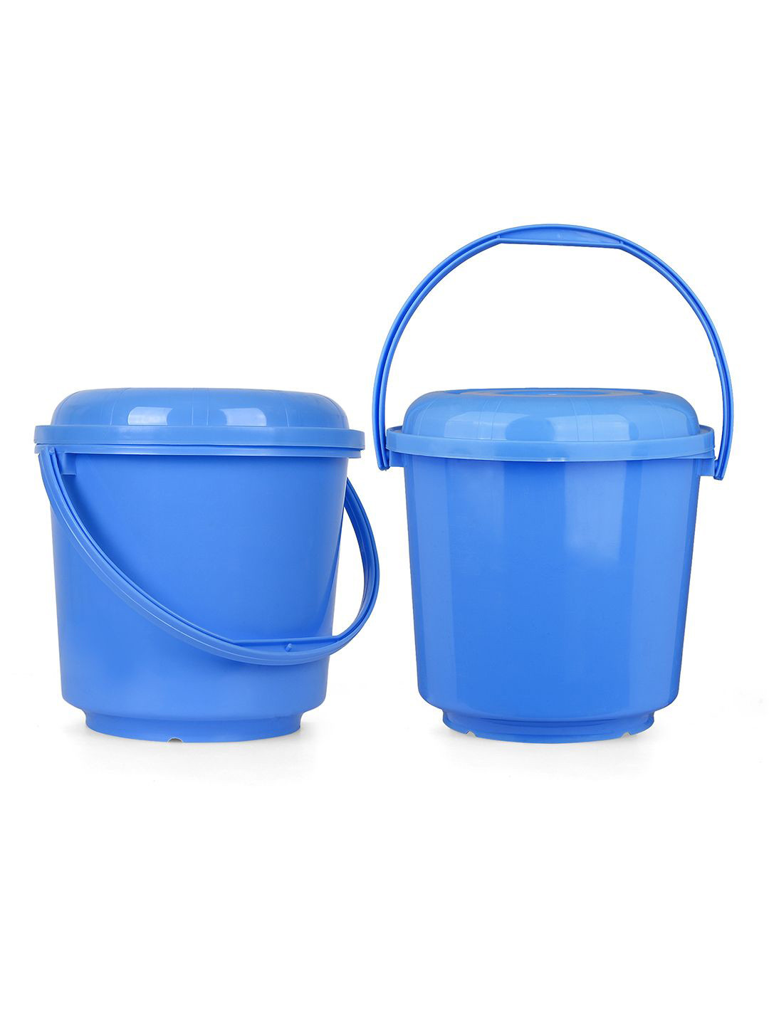 Kuber Industries Blue 2 Pieces Bucket 5L
