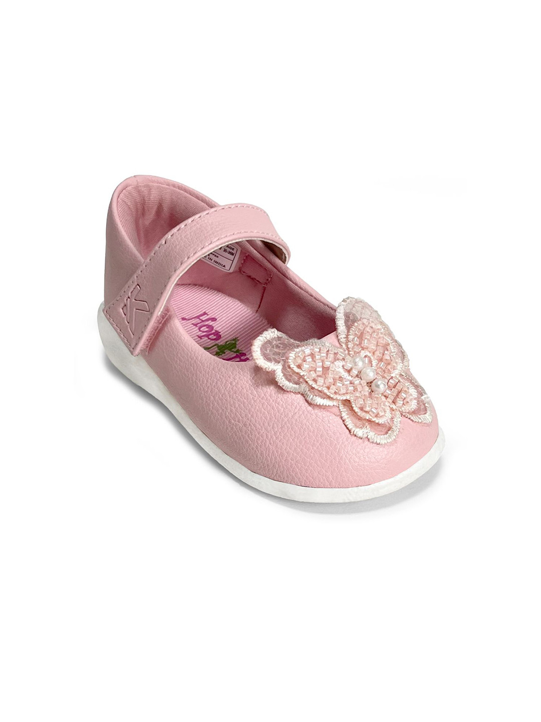 KazarMax Girls Butterfly Embellished Mary Jane