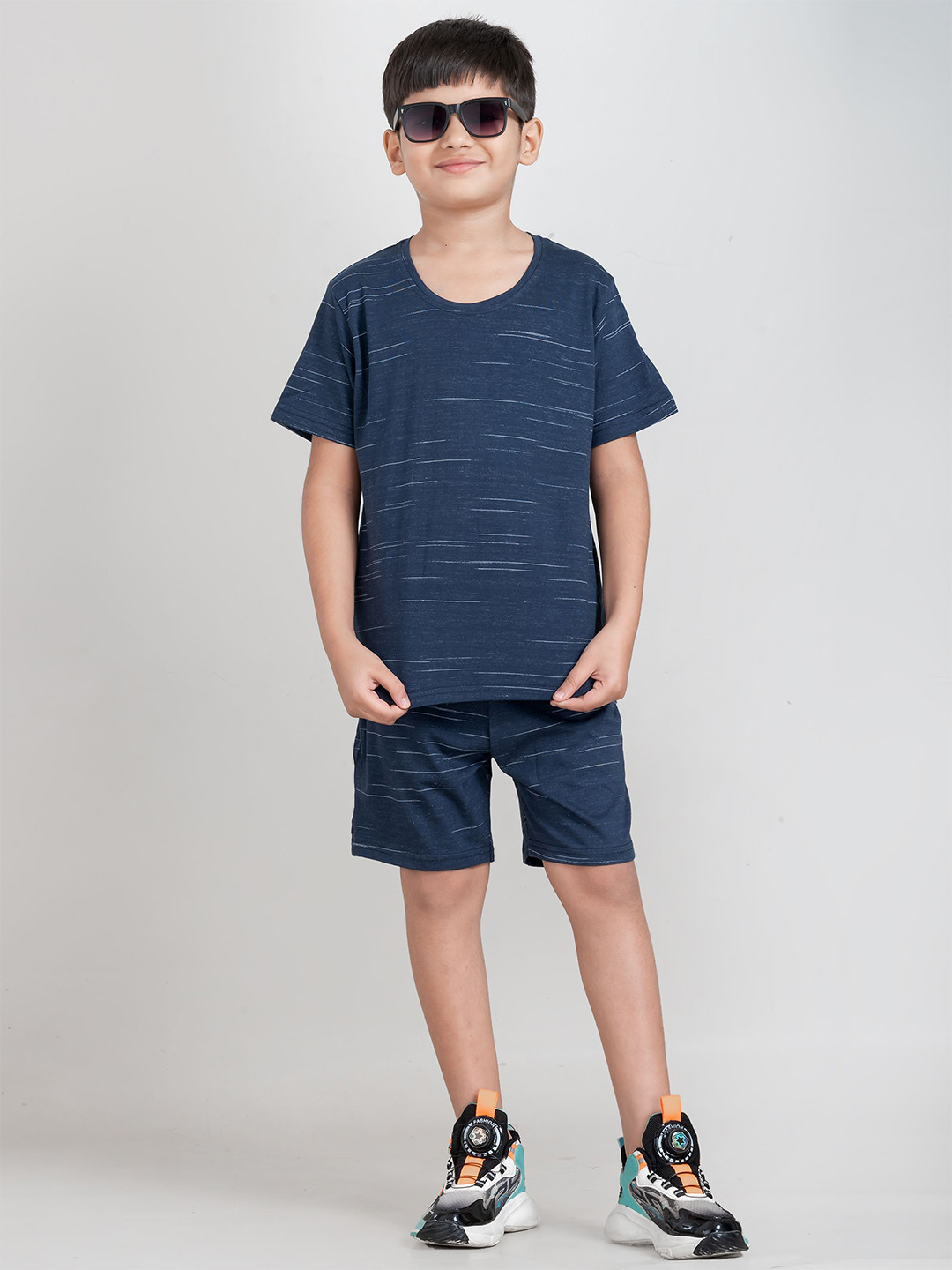 Taatoom Boys Pure Cotton T-shirt with Shorts