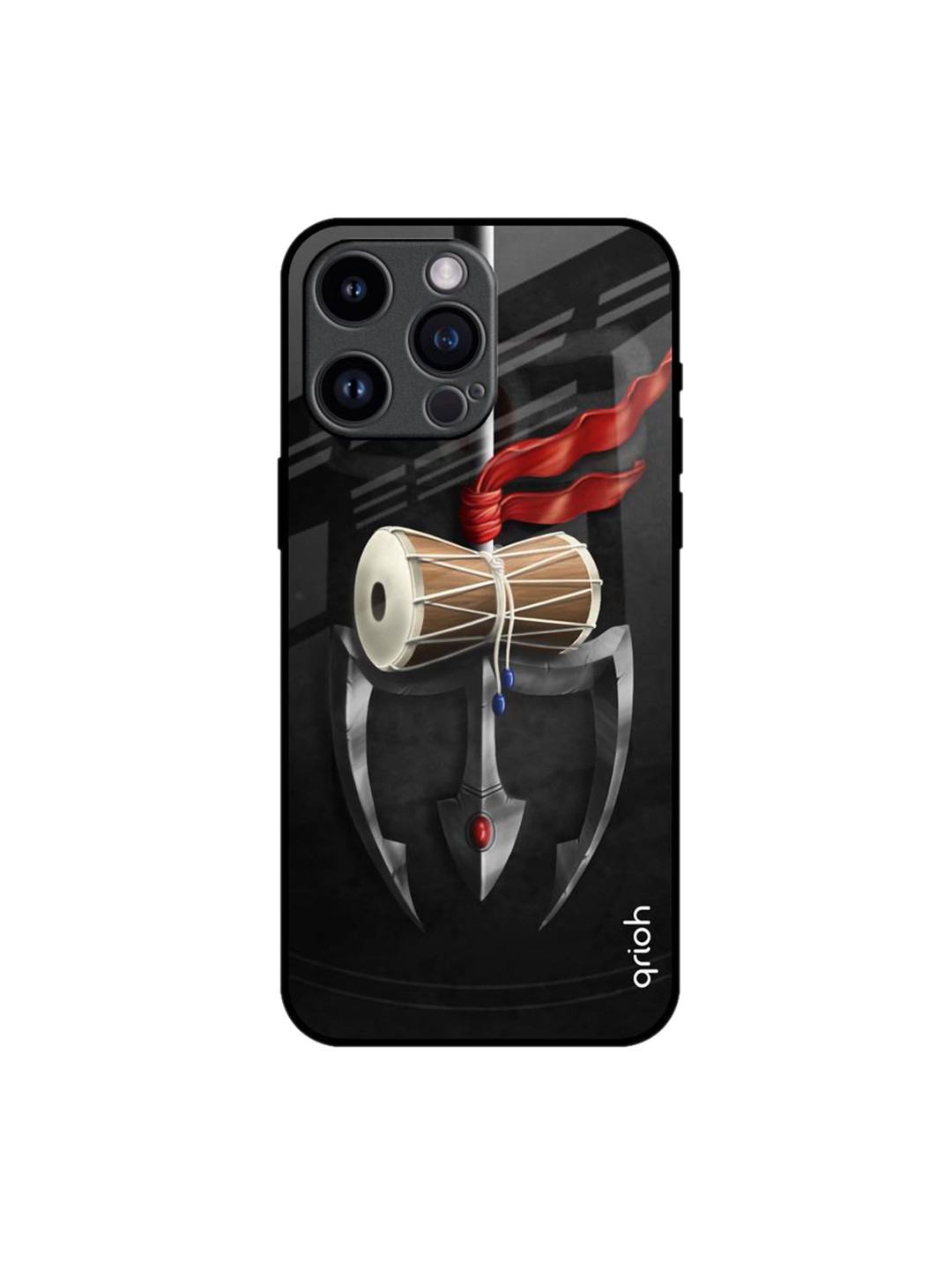 QRIOH Power Of Lord Printed iPhone 14 Pro Max Back Case