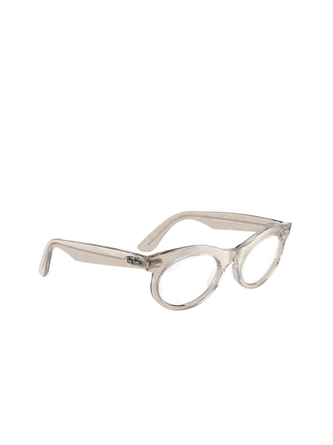 RAY-BAN Unisex Photocromic Clear Lens Oval Sunglasses - 0RB22421383GG53