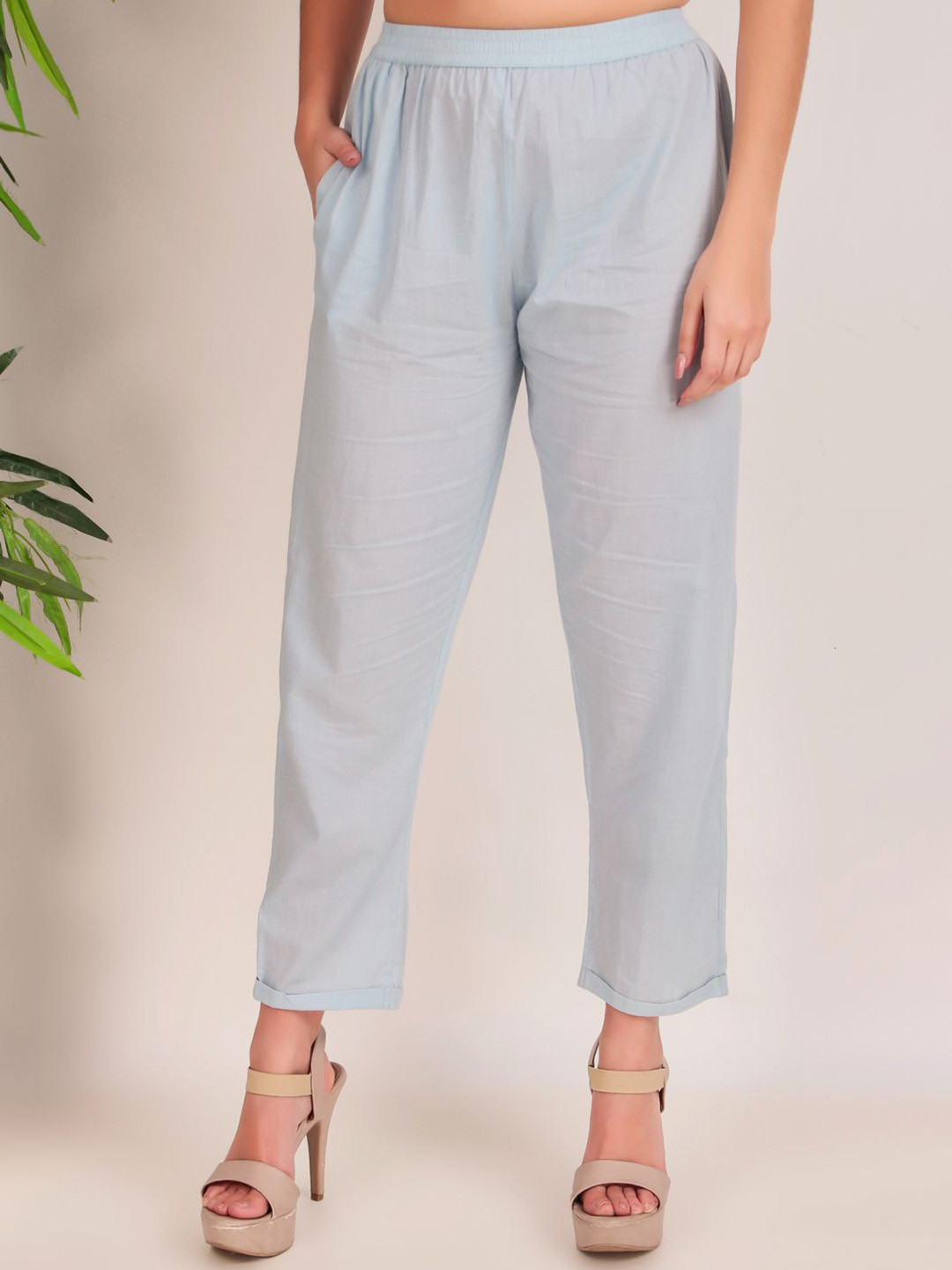 zuri Women Comfort Fit Premium Cotton Pant