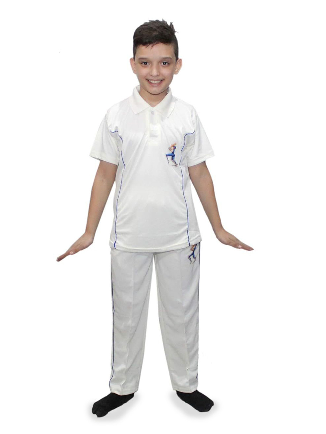 Kaku Fancy dresses Boys National Hero India Cricket Team Costume Set