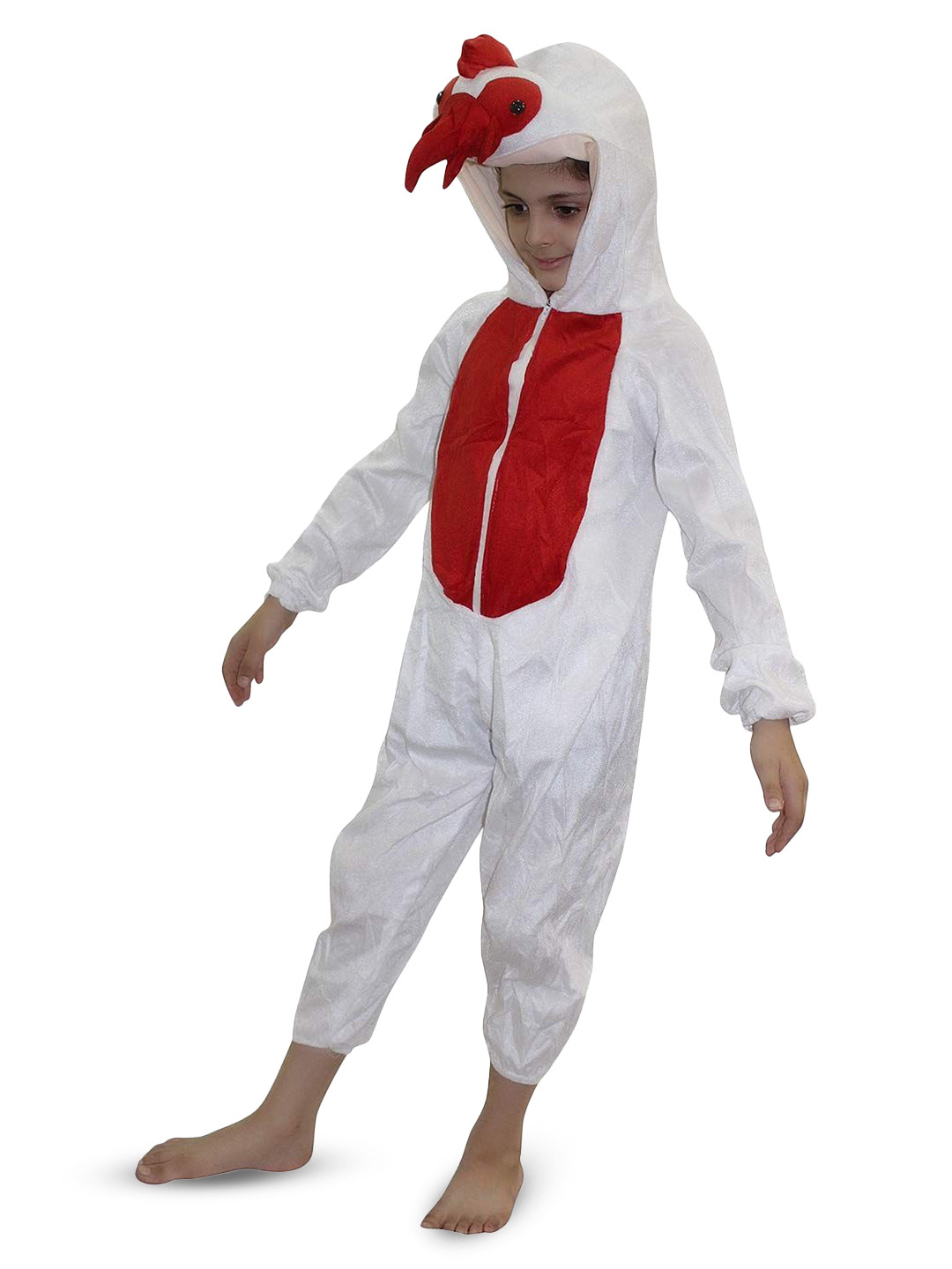 Kaku Fancy dresses Boys Hooded Cock Bird Costume Set