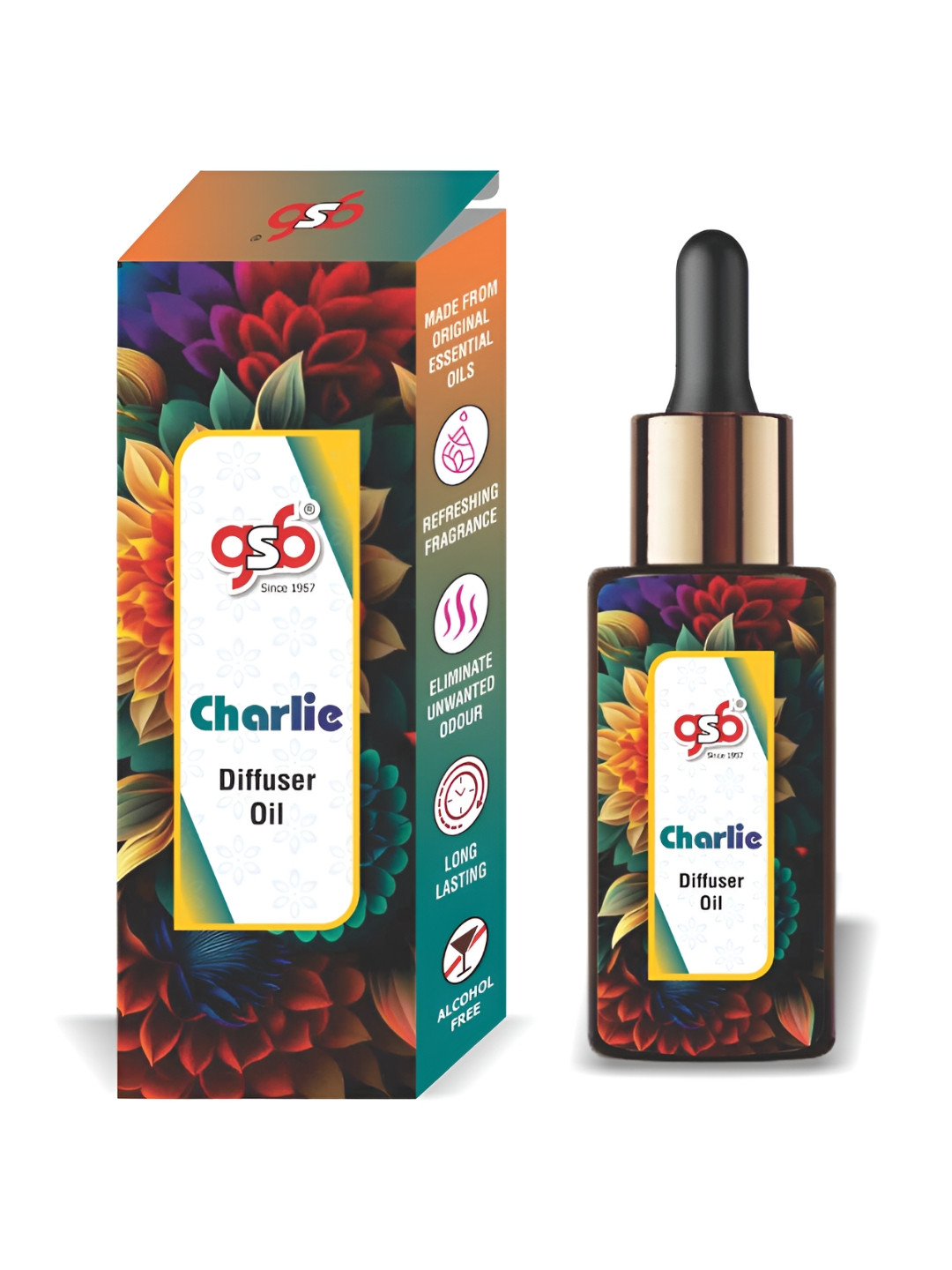 GSB Transparent Charlie Diffuser Oil - 15 ml