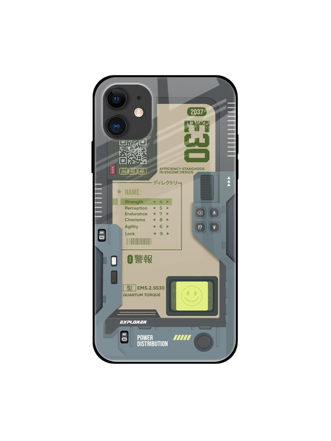 QRIOH Art Station Printed iPhone 12 Mini Back Case