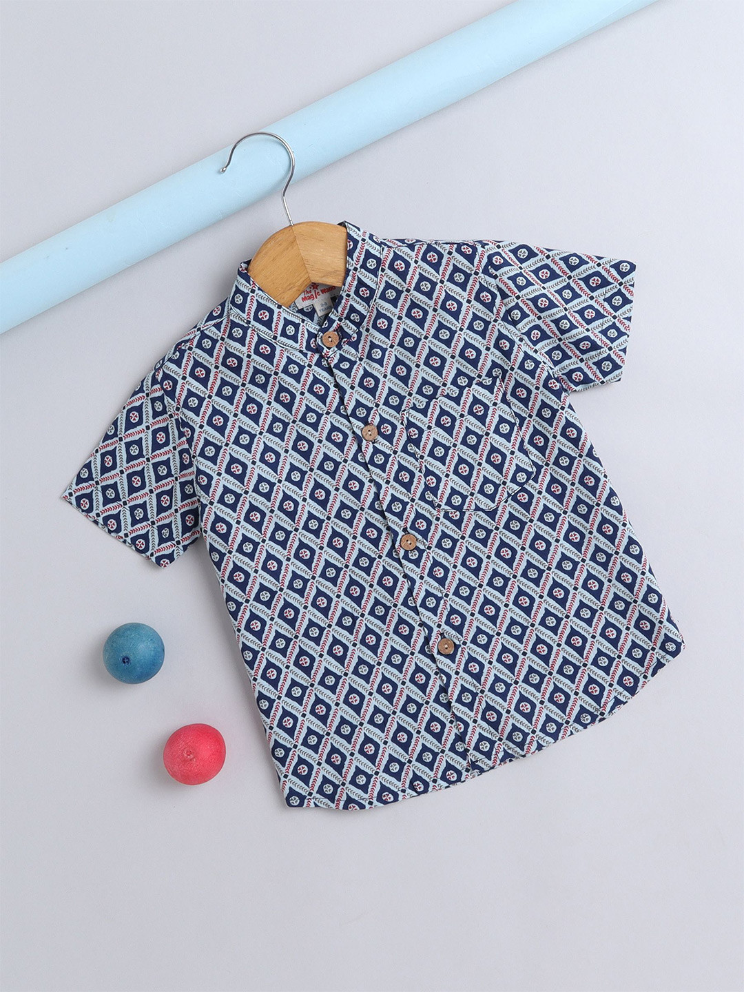 The Magic Wand Boys Relaxed Opaque Casual Shirt