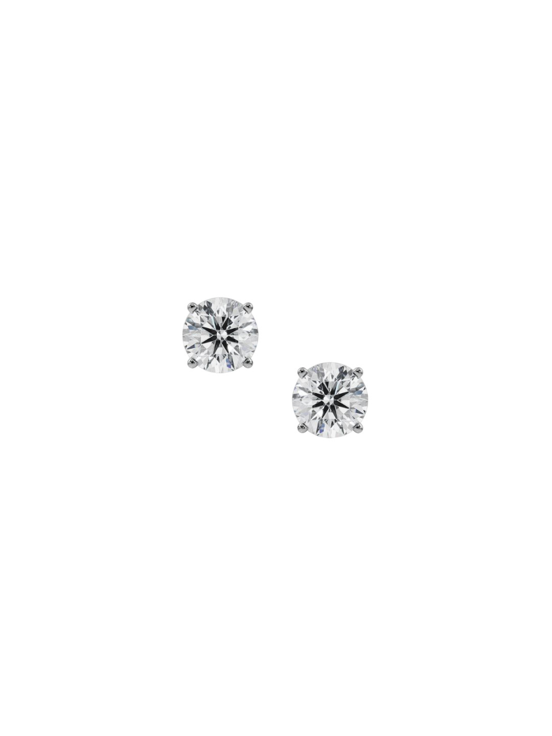 Emori 0.5 CT Classic Round Lab Diamond Earring in 18KT Gold
