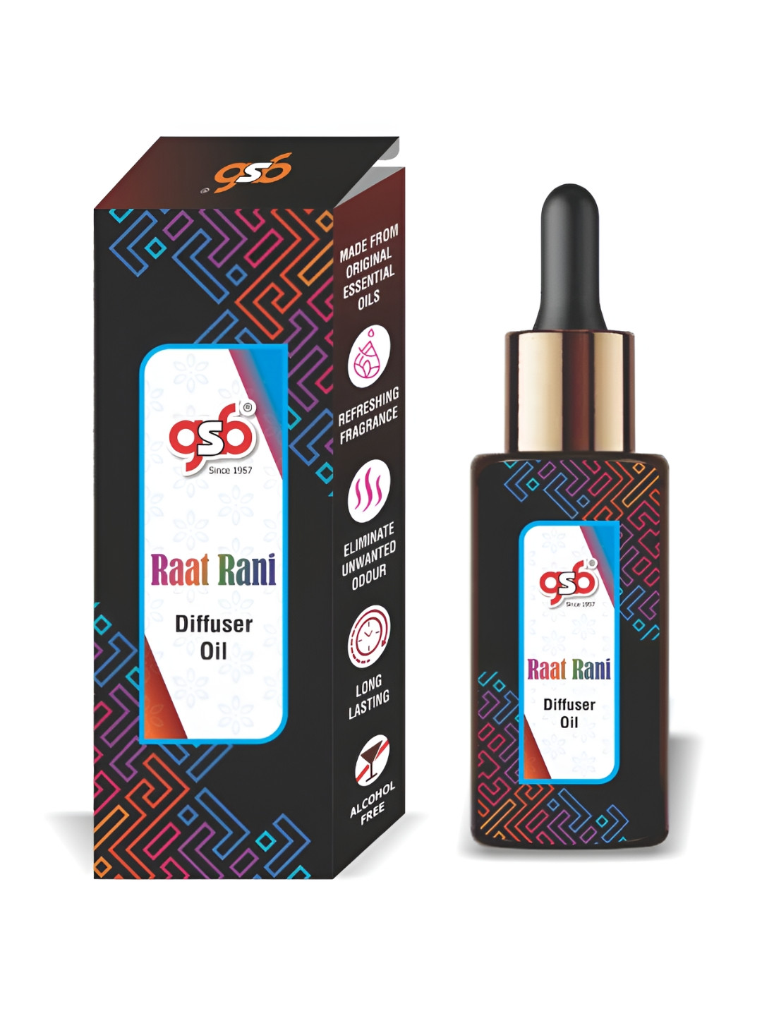 GSB Transparent Raat Rani Diffuser Oil - 15 ml