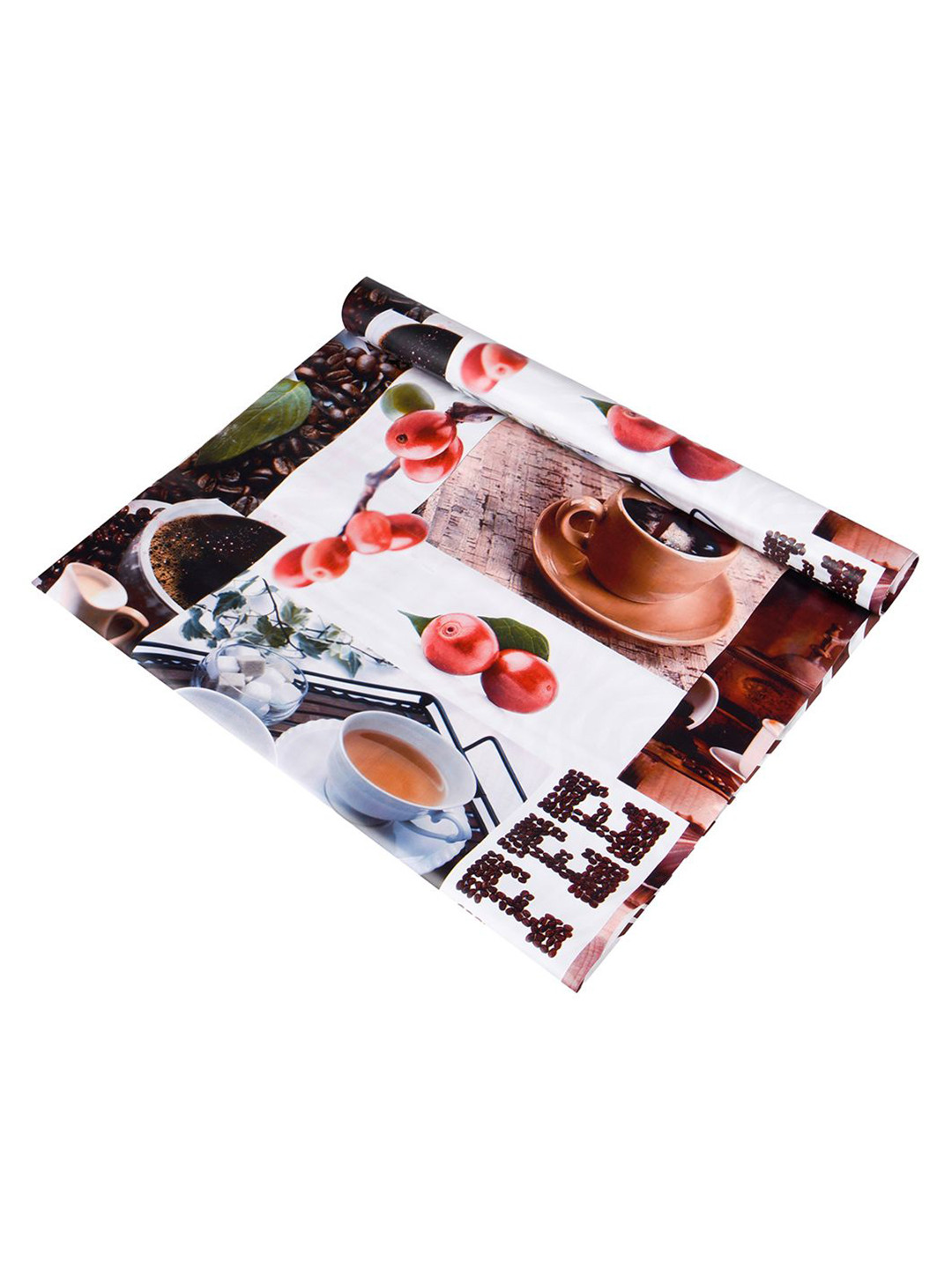 Kuber Industries Coffee Brown Set of 1 Regular Shelf Liner Organisers