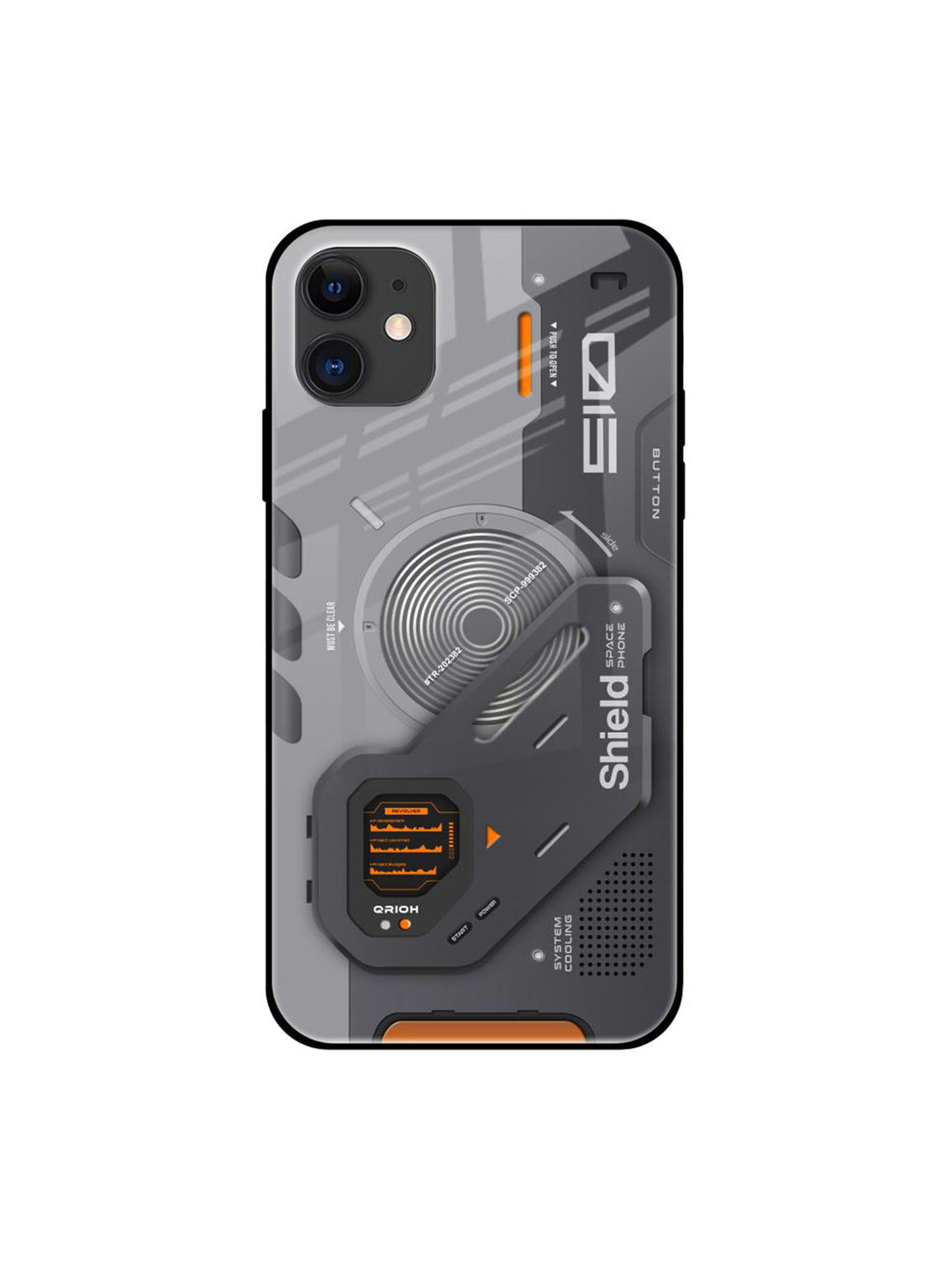 QRIOH Tech Lifestyle Printed iPhone 12 Mini Back Case