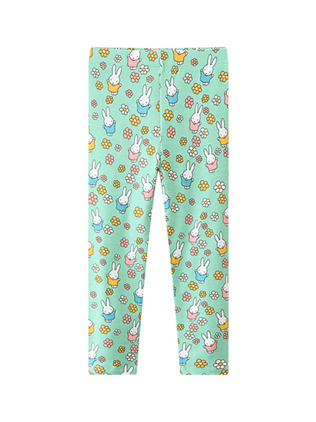 LULU & SKY Girls Novelty & Floral Printed Ankle Length Leggings