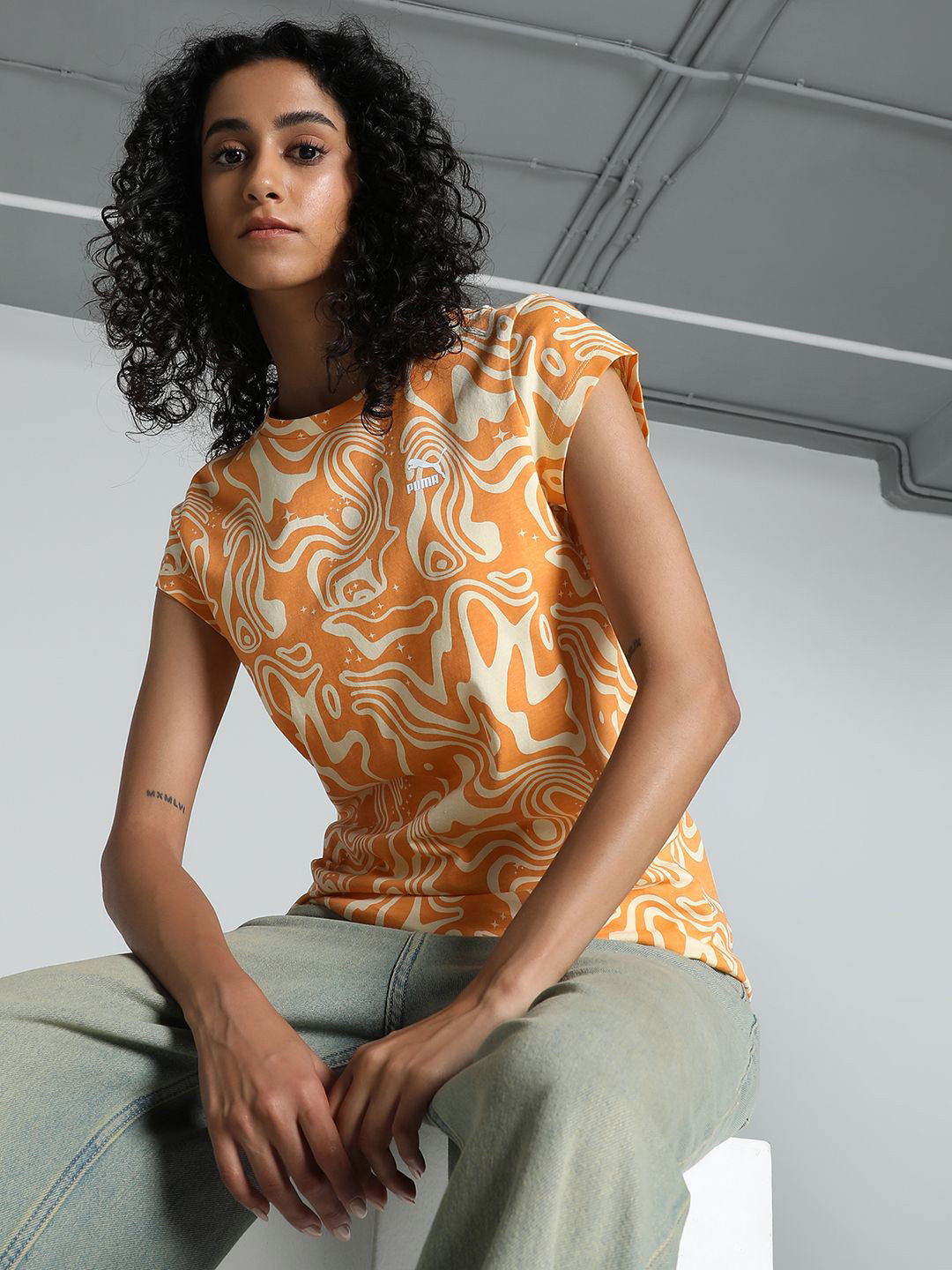 Puma Women's Printed Tee