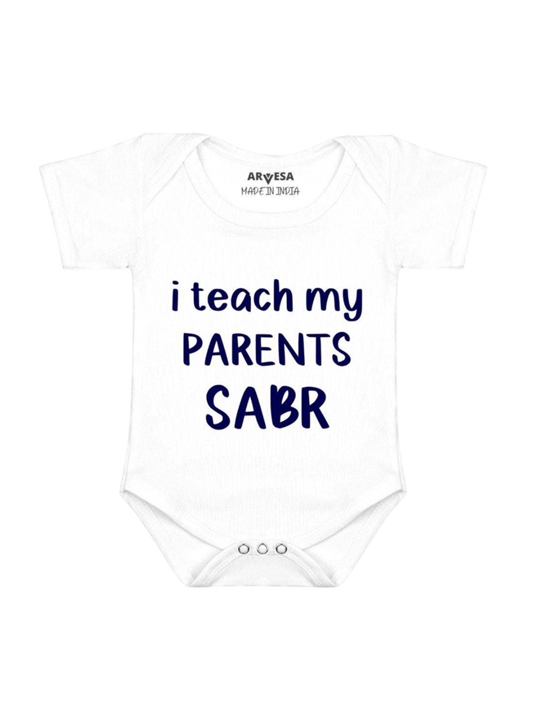 Arvesa Infants Kids Parent Sabr Printed Bodysuit