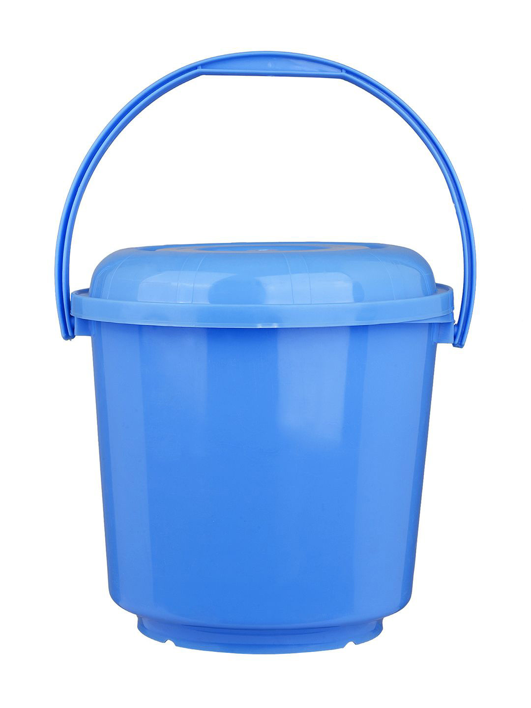 Kuber industries Blue Plastic Durable Screw Top Bin-5L