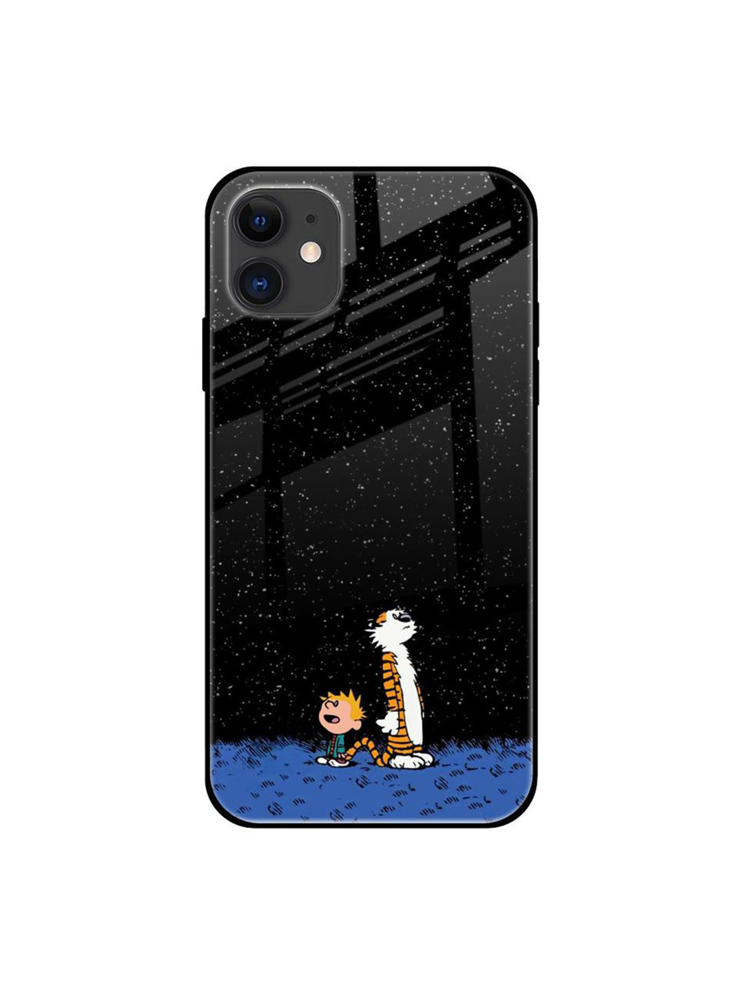 QRIOH Night Sky Star Real Printed iPhone 12 Mini Back Case
