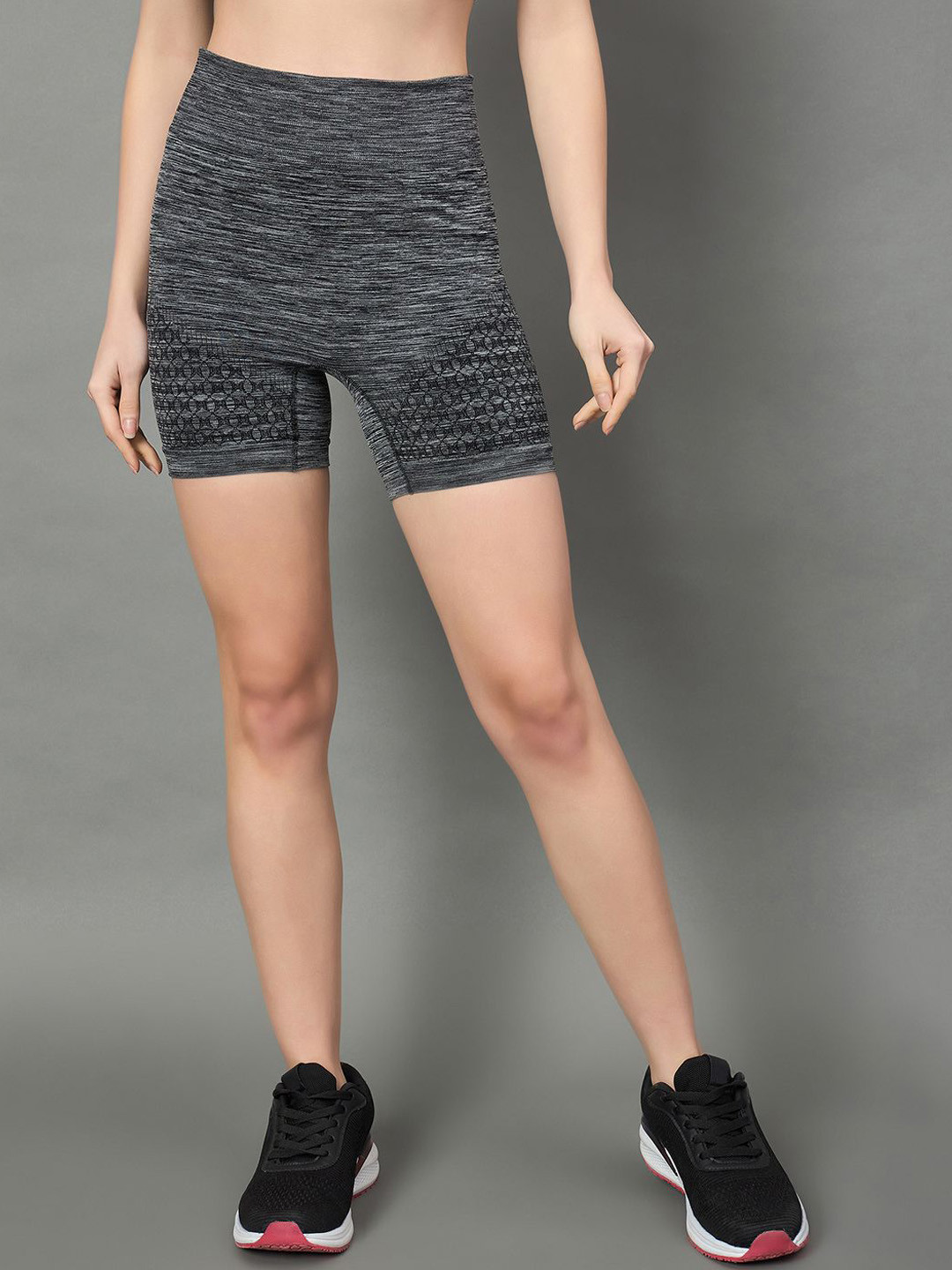 DressBerry Women Rapid-Dry High-Rise Training or Gym Sports Shorts