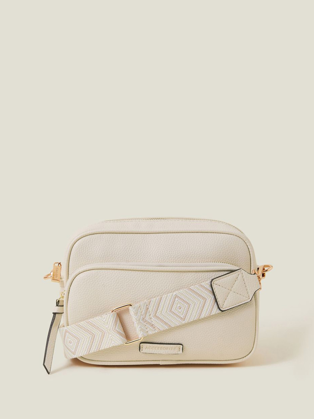 Accessorize Women  ina Double Zip Sling Bag