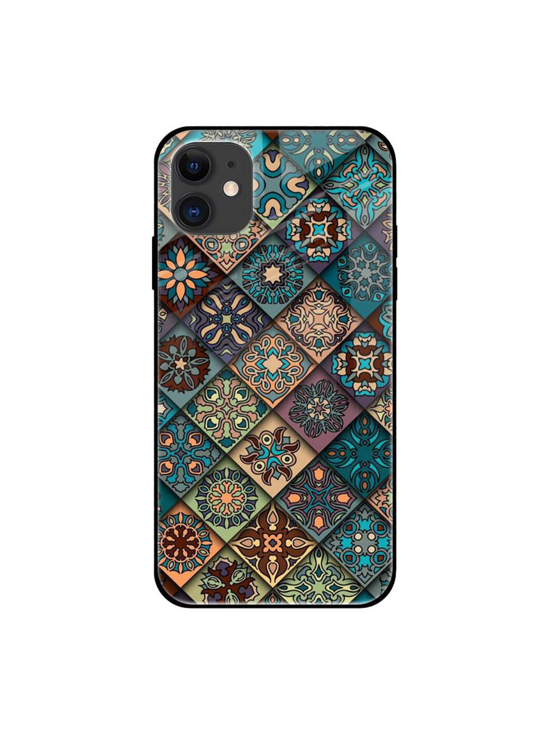 QRIOH Retro Art Printed iPhone 12 Mini Back Case