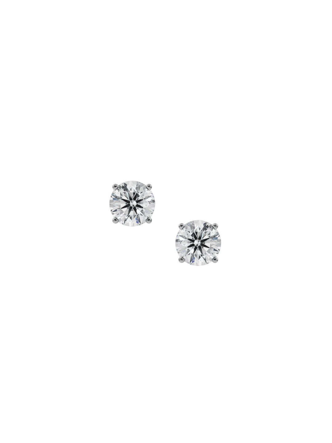 Emori 0.5 CT Classic Round Lab Diamond in 14KT Gold Earring