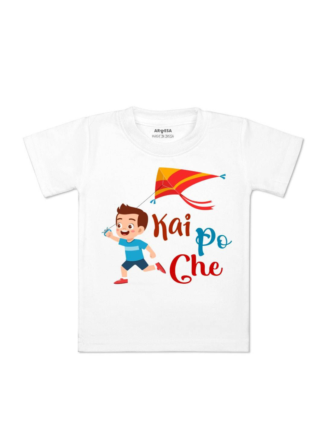 Arvesa Kai Po Che Printed Kids Unisex T-shirt