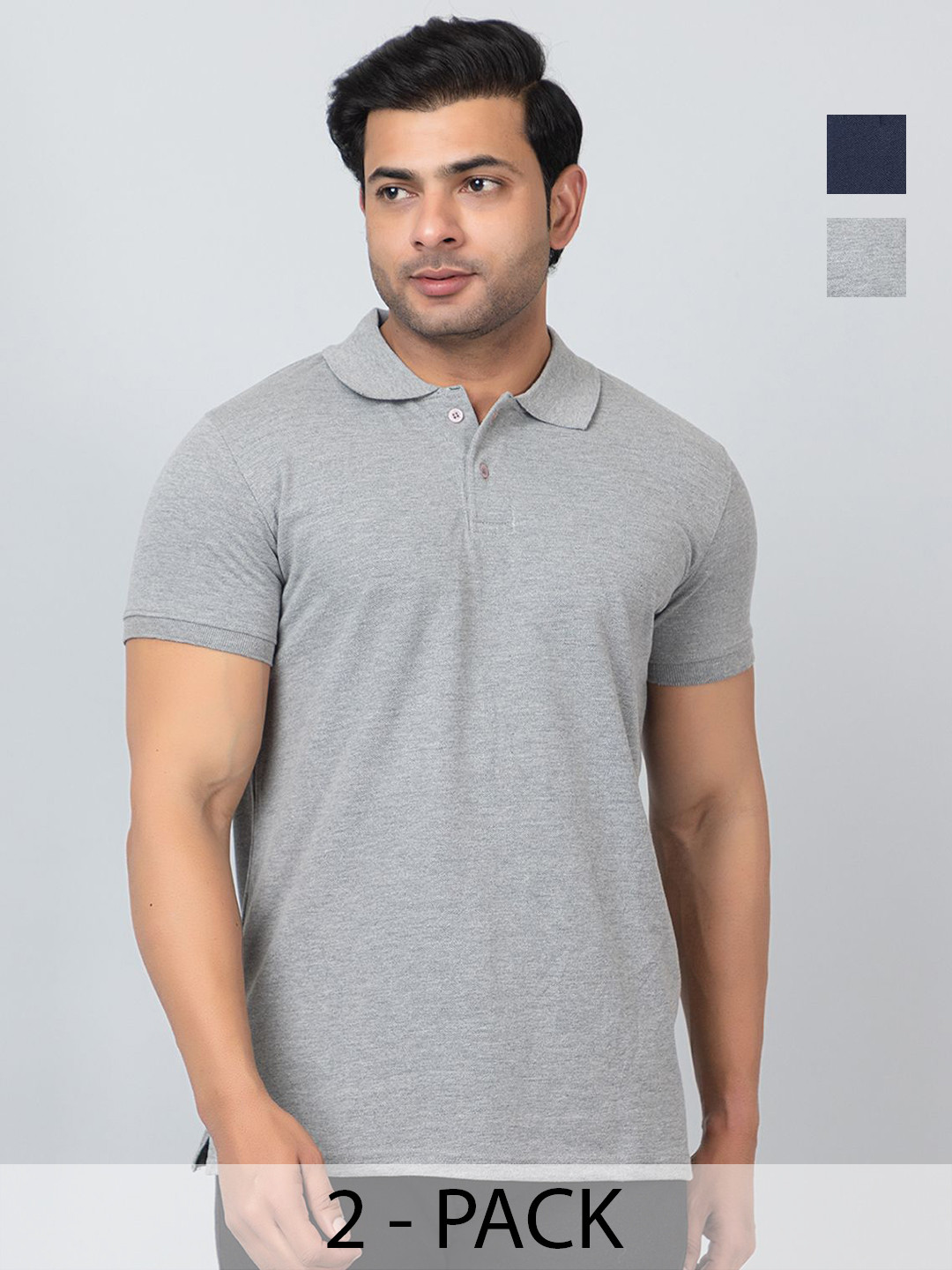 PYRO SPIRIT Men 2 Polo Collar Pockets T-shirt