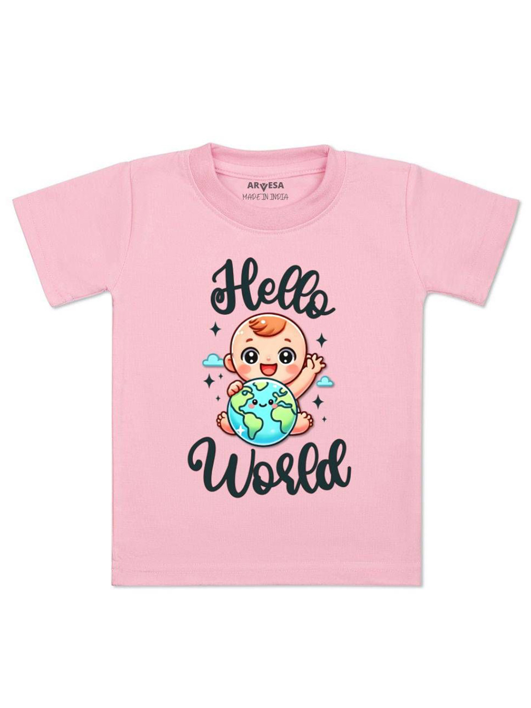 Arvesa One Month Baby Boy Printed Kids Tshirt