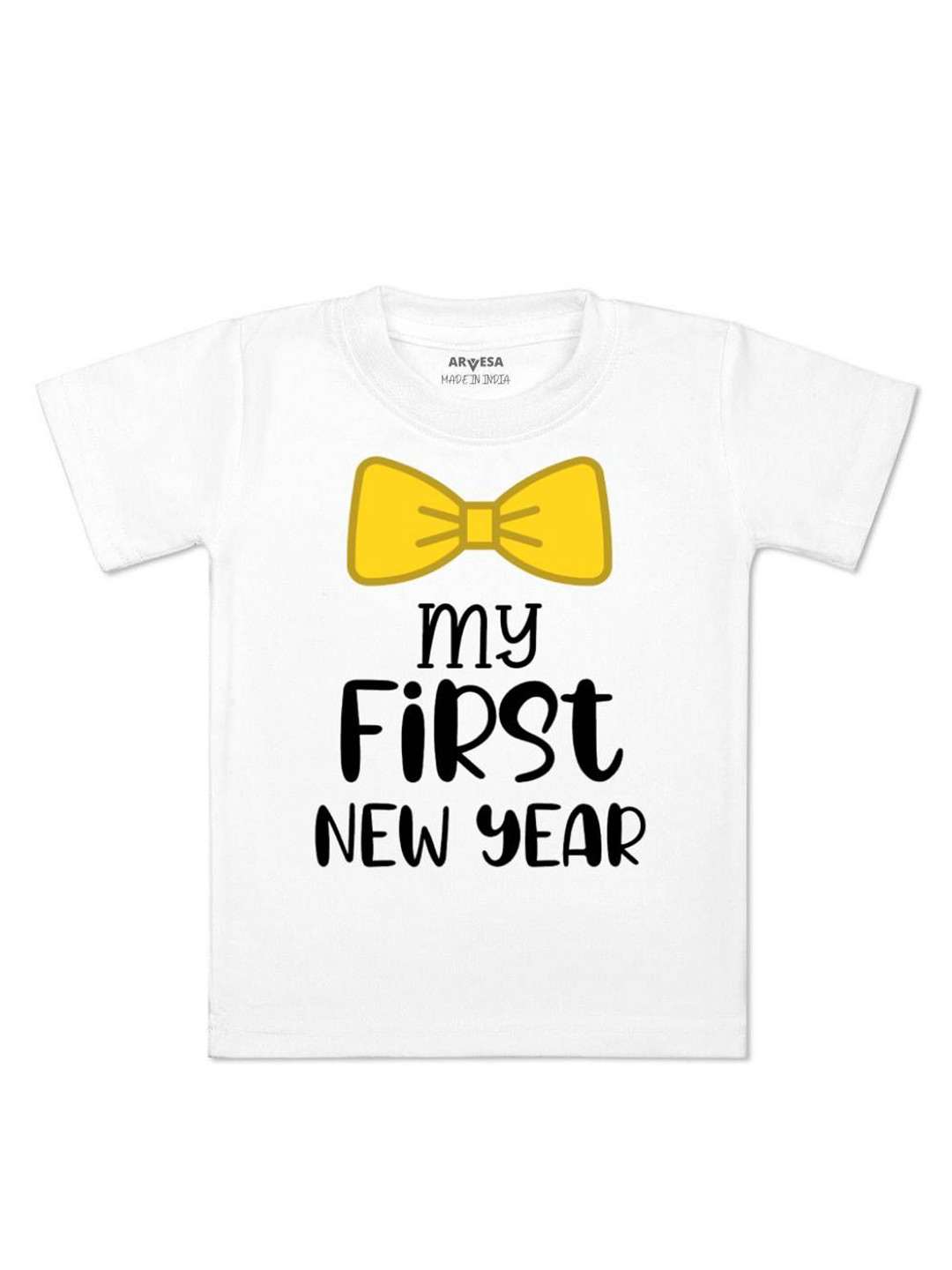 Arvesa First New Year Printed Kids Unisex T-shirt
