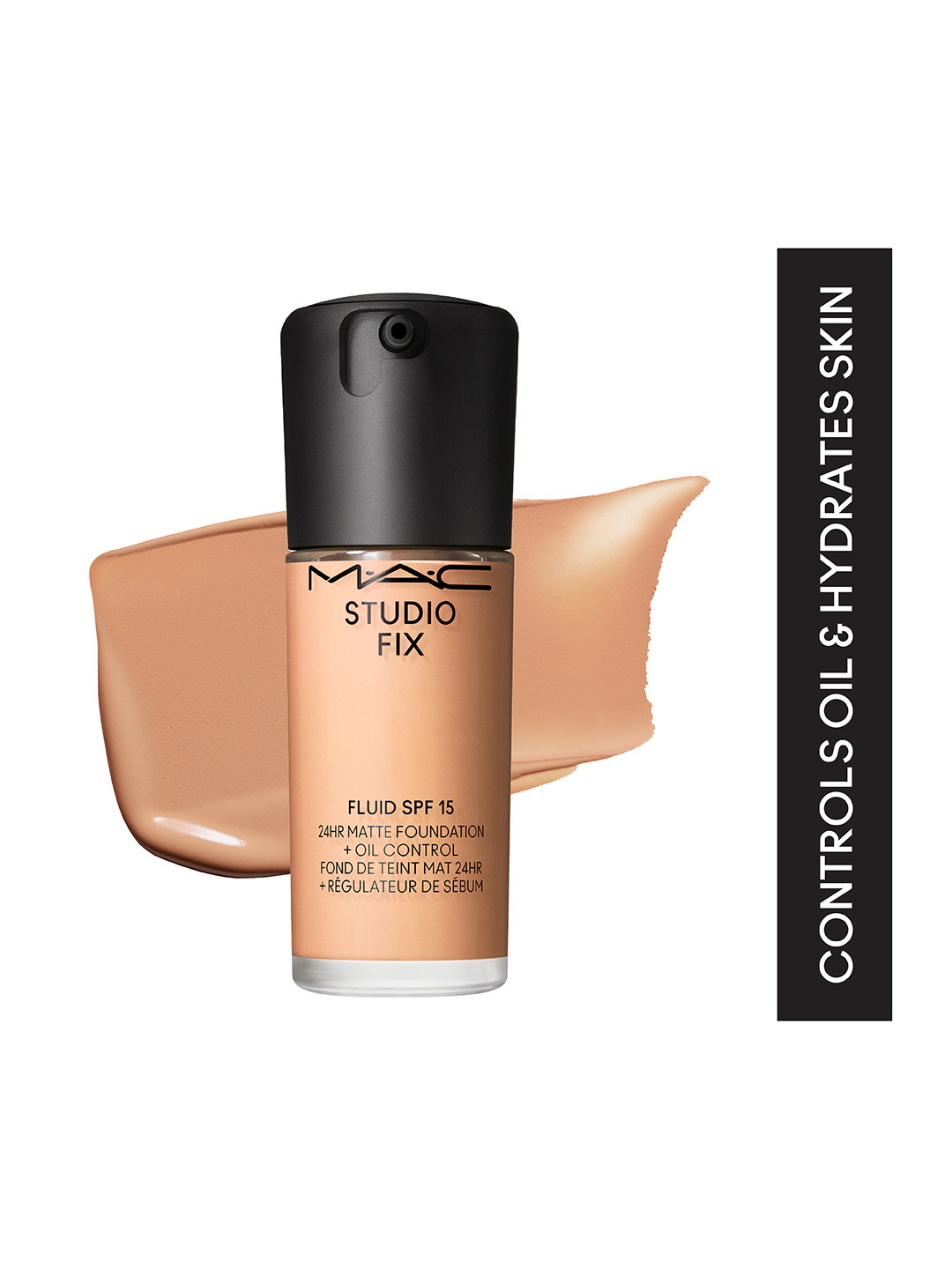 M.A.C Studio Fix Fluid SPF 15 24Hr + Oil Control Matte Foundation 30 ml - Shade NW20