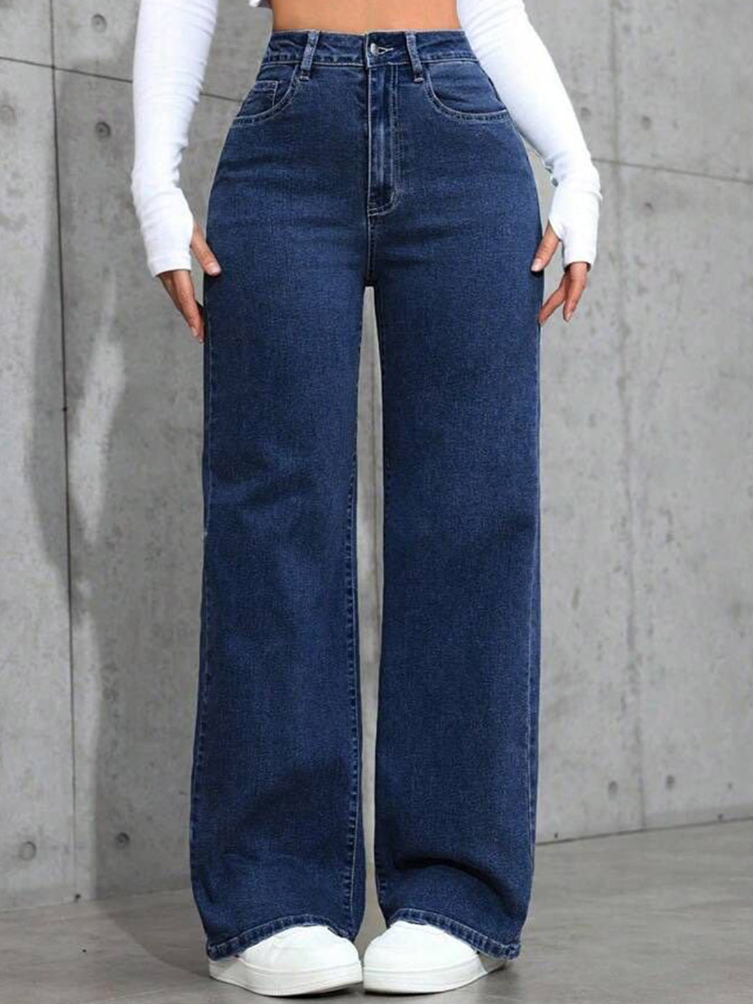 GRX Women Women Bootcut High-Rise Stretchable Jeans