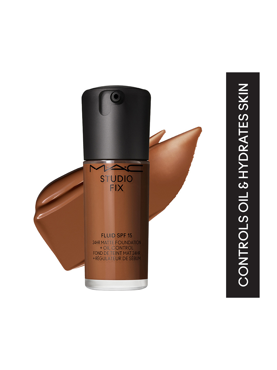 M.A.C Studio Fix Fluid SPF 15 24Hr + Oil Control Matte Foundation 30 ml - Shade NW50