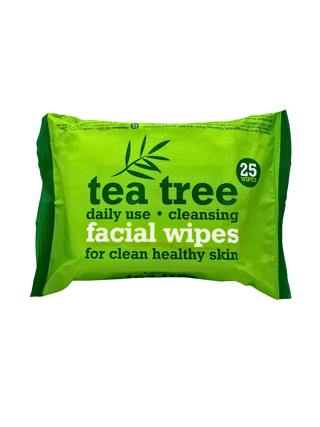 XPEL MARKETING UK Tea Tree Cleansing Facial Wipes - 25 Pieces