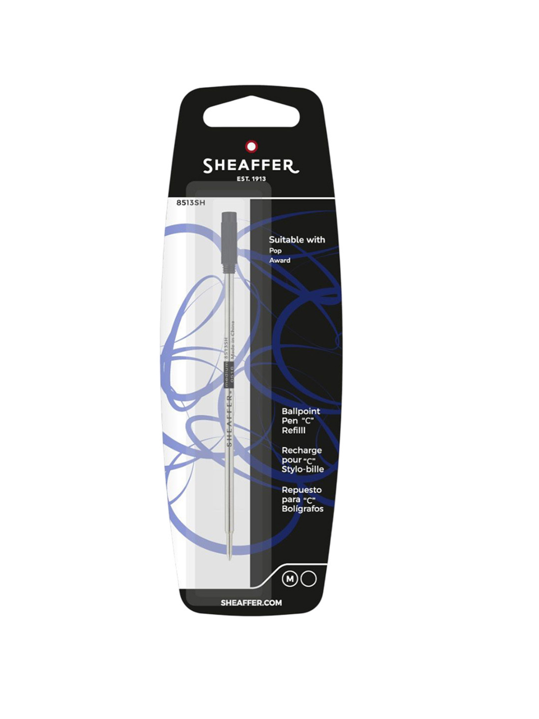 Sheaffer C Style Medium Nib Ballpoint Refill