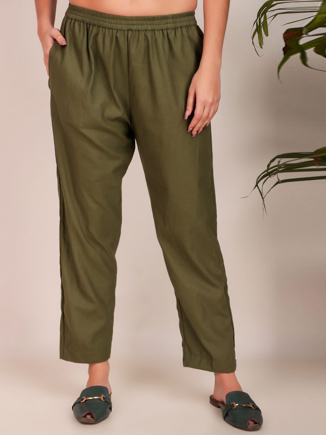 ZURI Women Comfort Fit Premium Cotton Pant