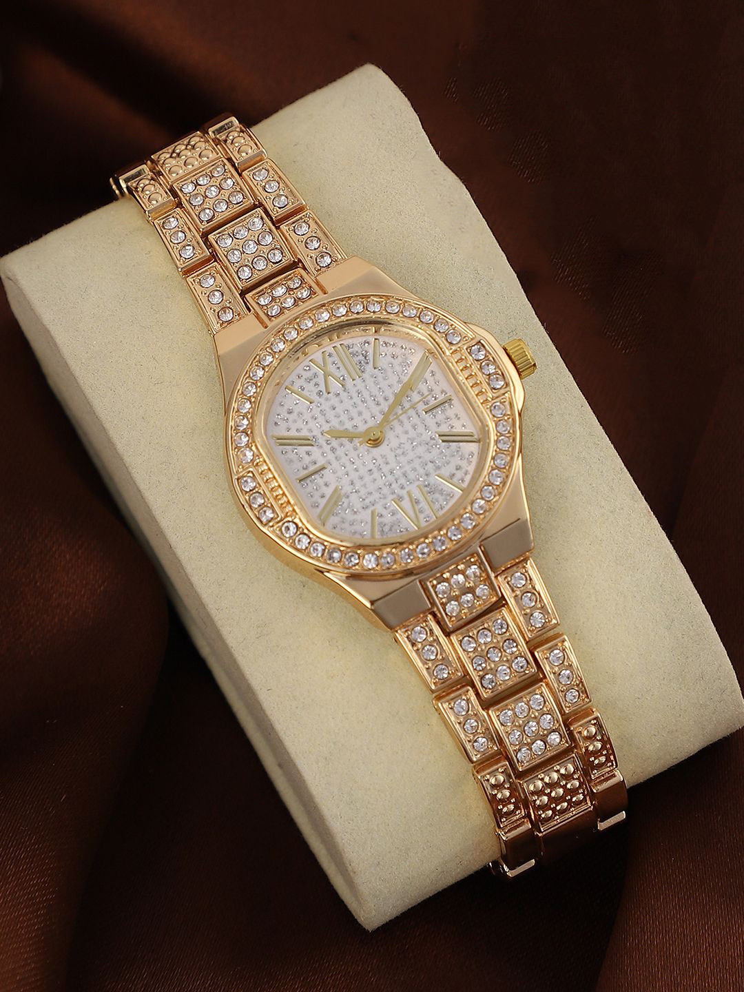 HAUTE SAUCE  Women's The Hlios Cushion Watch