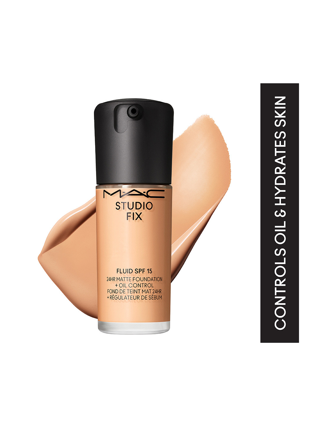 M.A.C Studio Fix Fluid SPF 15 24Hr + Oil Control Matte Foundation 30 ml - Shade NC18