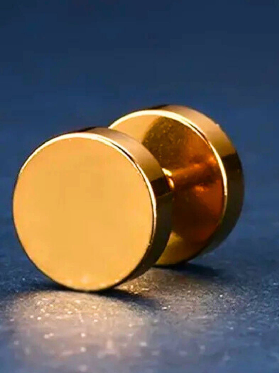 The Roadster Lifestyle Co Gold Plated Stainless Steel Stud Earrings