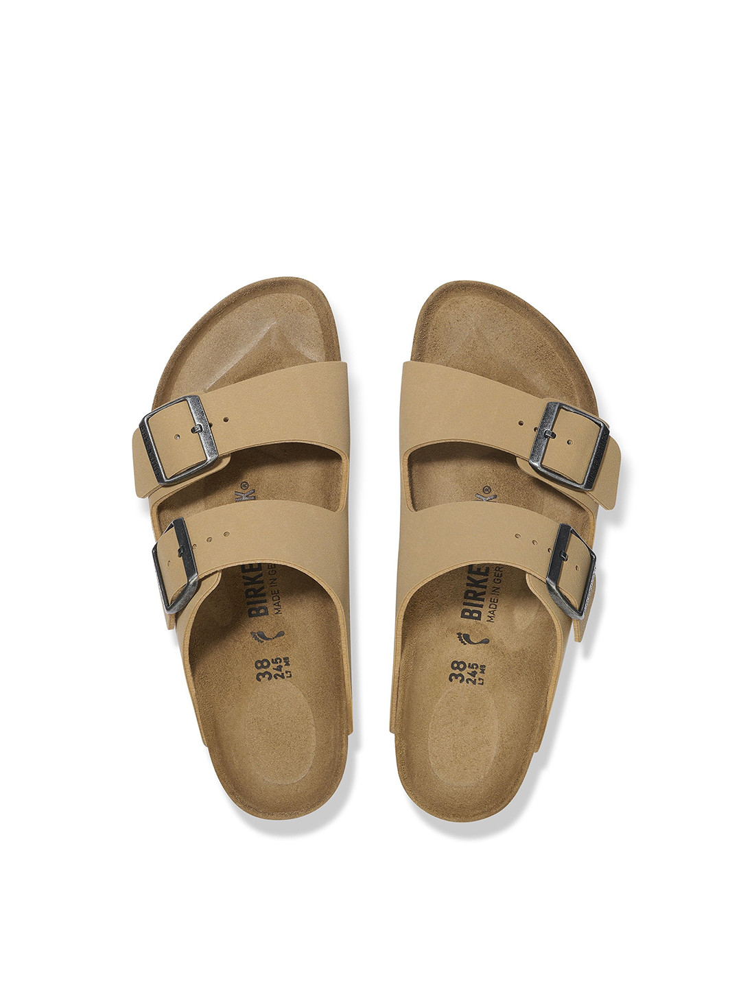 Birkenstock Arizona Birko-Flor Regular Width Two Strap Sandals