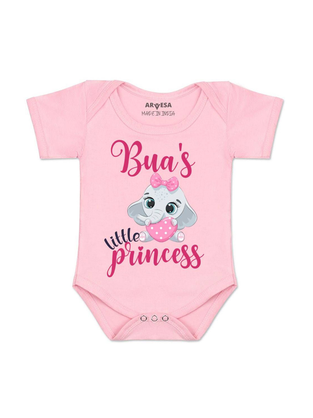 Arvesa Kids Little Princess Printed Bodysuit