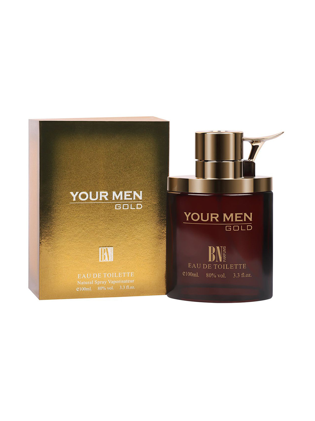 BN PARFUMS Your Men Gold Long Lasting Eau De Toilette- 100 ml